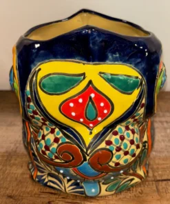Owl Talavera Pot