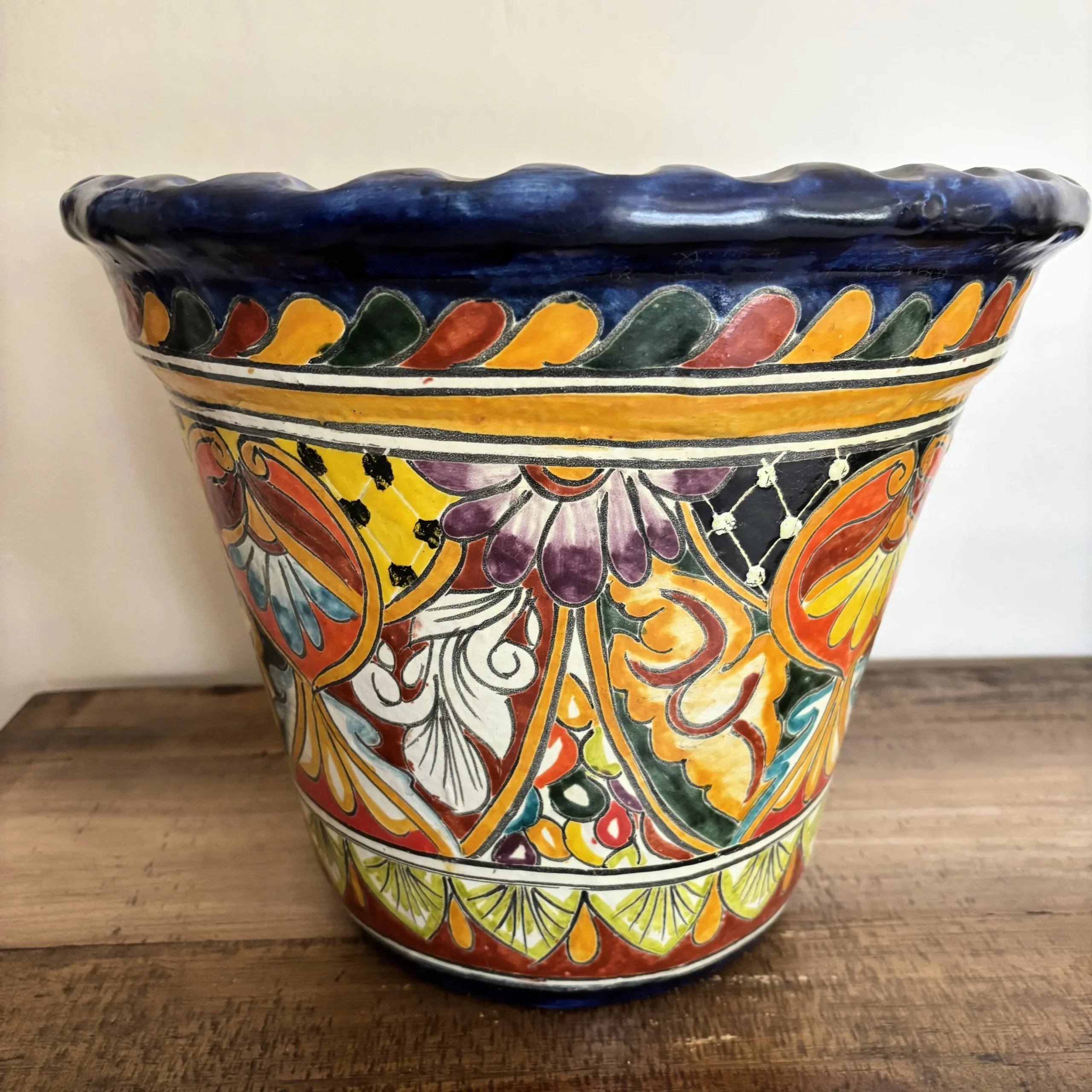 Santa Fe Talavera Pot