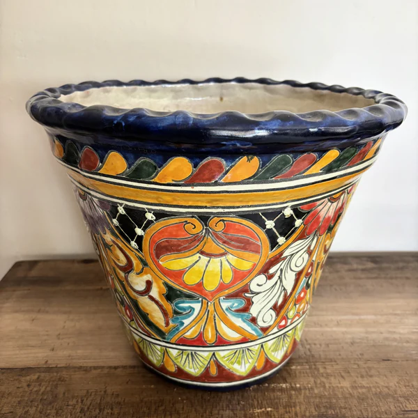 Santa Fe Talavera Pot